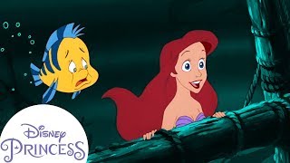 Ariel and the Sunken Ship | The Little Mermaid | Disney Princess
