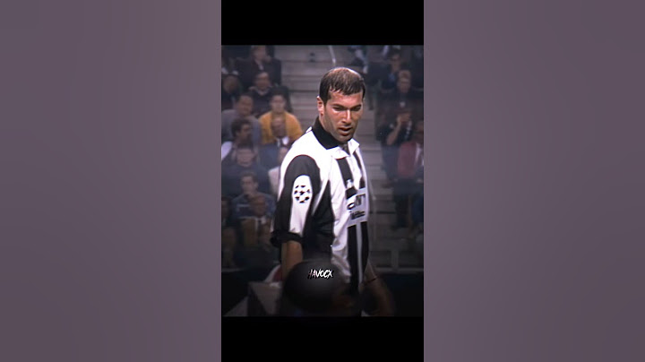 Zinedine Zidane Was One Of The Best Ever 🔥