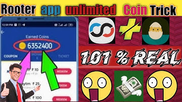 🔥 Rooter App coin Hack || ROOTER APP UNLIMITED COINS HACK TRICK | Unlimited refer bypass hack trick