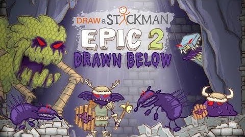 Draw A Stickman: Epic 2 - Drawn Below [Full Gameplay No commentary]