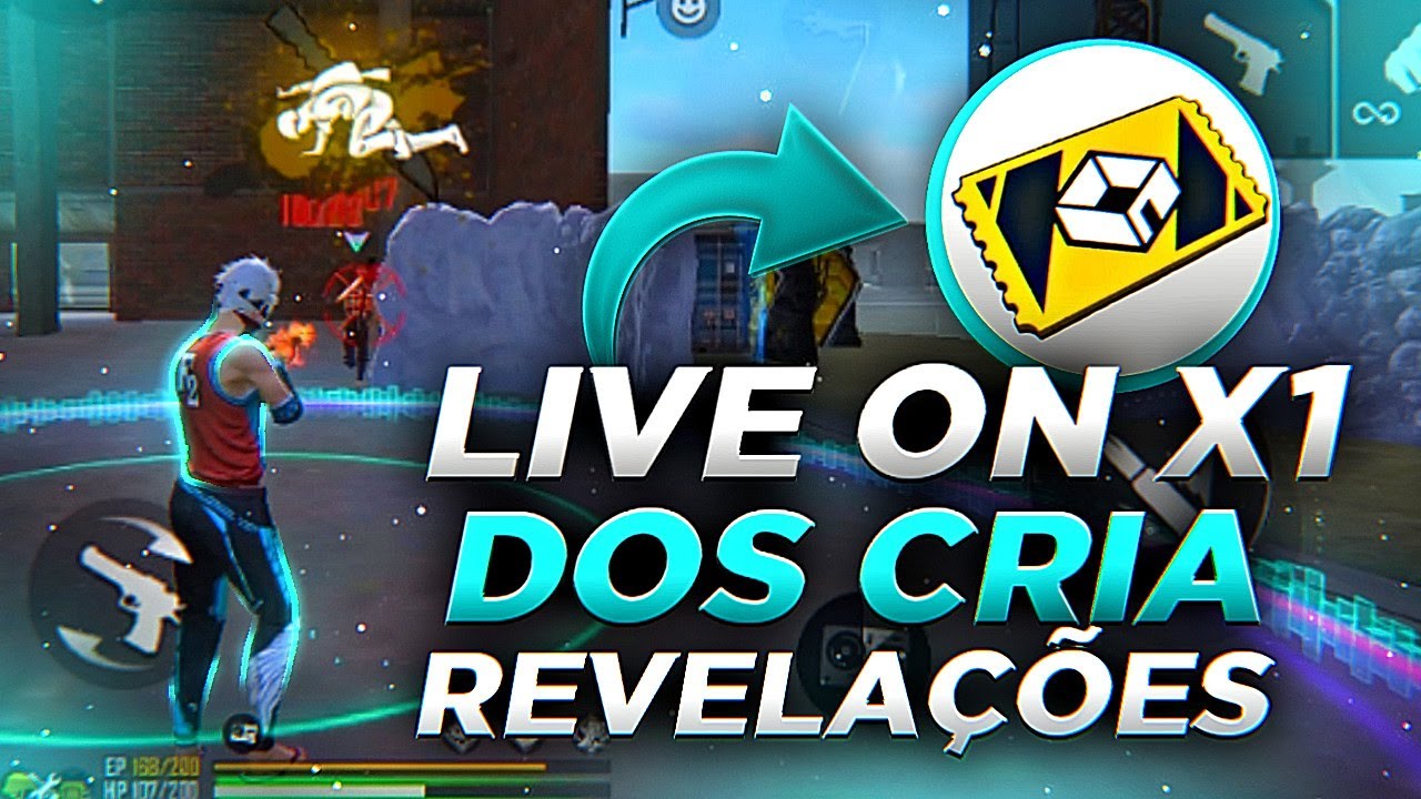 🔴 FREE FIRE 🔴 AO VIVO - X1 DOS CRIA = MATOU MAIS LEVA GIFT !!! - RUMO AOS  #600K INSCRITOS 