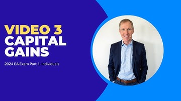 Enrolled Agent Exam Preparation Course, Part 1, Video 3/7, 2024