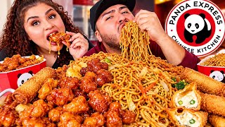 WE DESTROYED A PANDA EXPRESS FAMILY MEAL! 🐼🍜