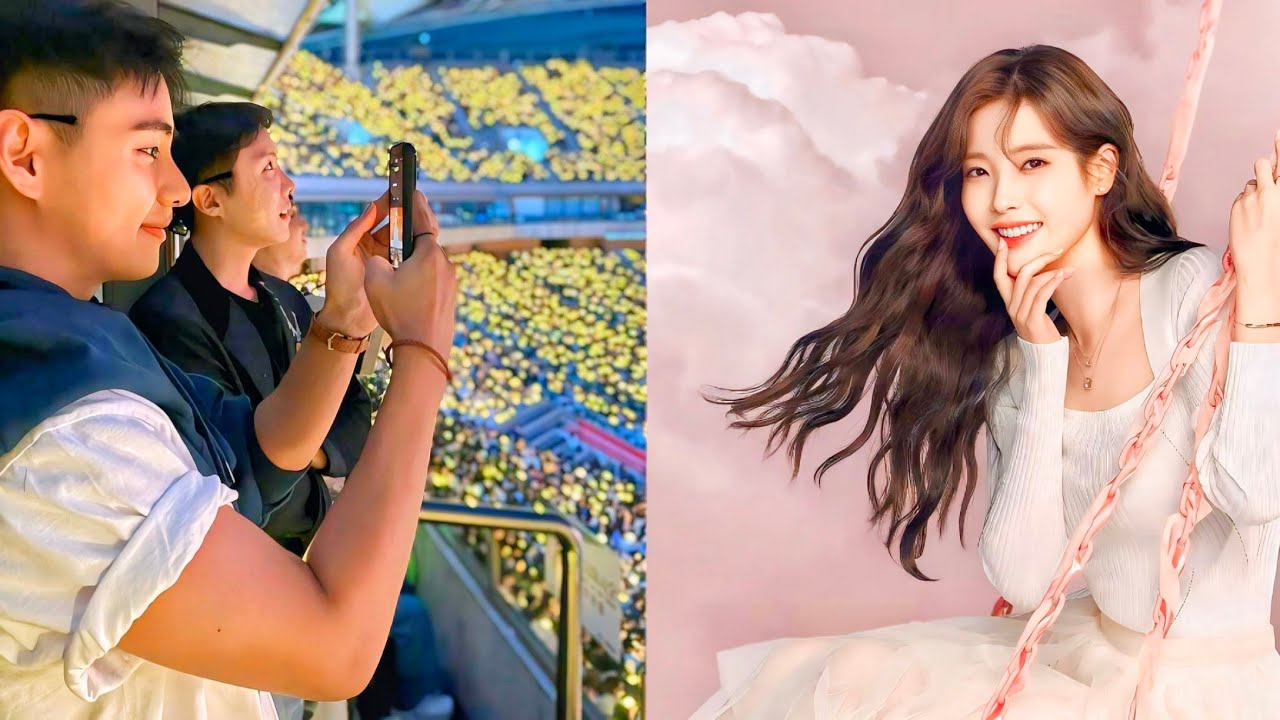BTS V spotted supporting IU at last solo concert of HEREH World Tour