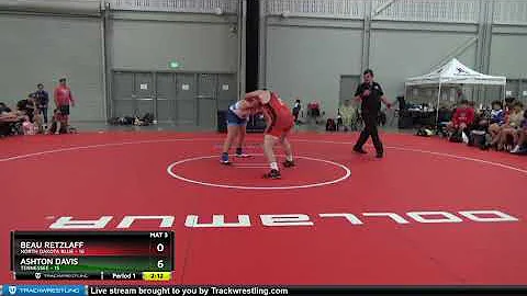 [boutNo] 220 Beau Retzlaff North Dakota Blue Vs Ashton Davis Tennessee