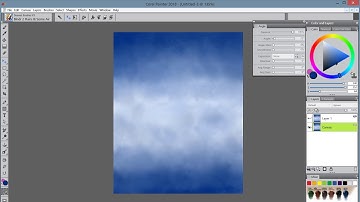 Corel Painter Canvas Layer Tip