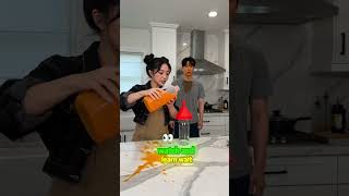 Beginner Jinu vs. "Pro" Zoey vs. Master Rumi! 🍊✨ #kpop #kpopdemonhunters #funny #shortvideo