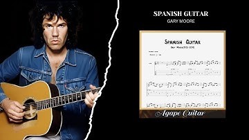 [𝐓𝐚𝐛] 𝐆𝐚𝐫𝐲 𝐌𝐨𝐨𝐫𝐞 - 𝐒𝐩𝐚𝐧𝐢𝐬𝐡 𝐆𝐮𝐢𝐭𝐚𝐫