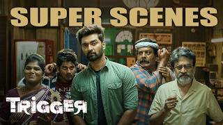 Download lagu A Suspended Cop Takes on a Dangerous Kidnapping! | Trigger Super Scenes | Atharvaa | Tanya