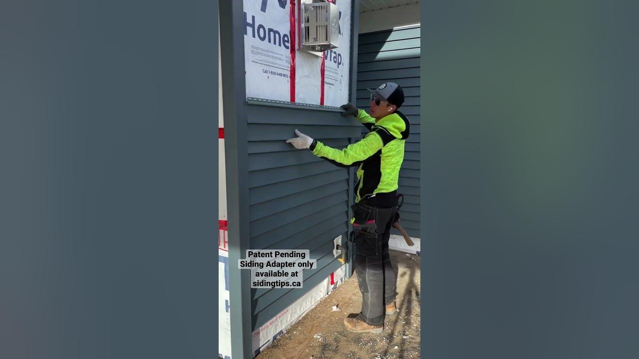 Easy vinyl siding installation. Turn the Dewalt Roofing nailer into a