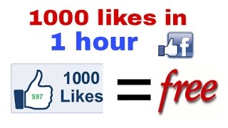 How to get free Facebook like