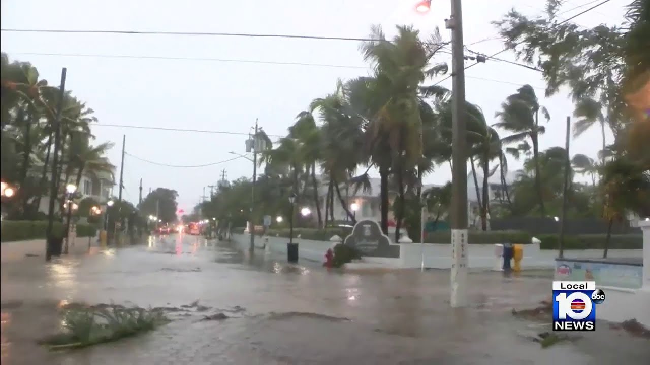 Key West Begins to Feel Hurricane Ian's Impact