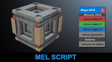 Mirror and Instance Toolbox for Maya