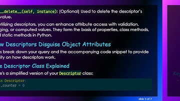 Understanding Python Descriptors: How They Manage Object Attributes