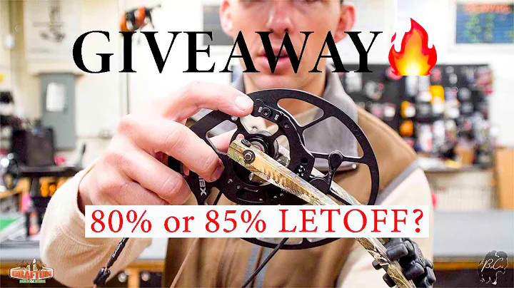 Comparing Let Off On The New HOYT VENTUM 30 | 85% VS 80% | Speed Test, Comparison, and GIVEAWAY!!!!