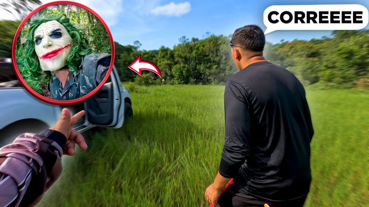 DEMOS DE CARA COM O CORINGA MASCARADO NA TRILHA