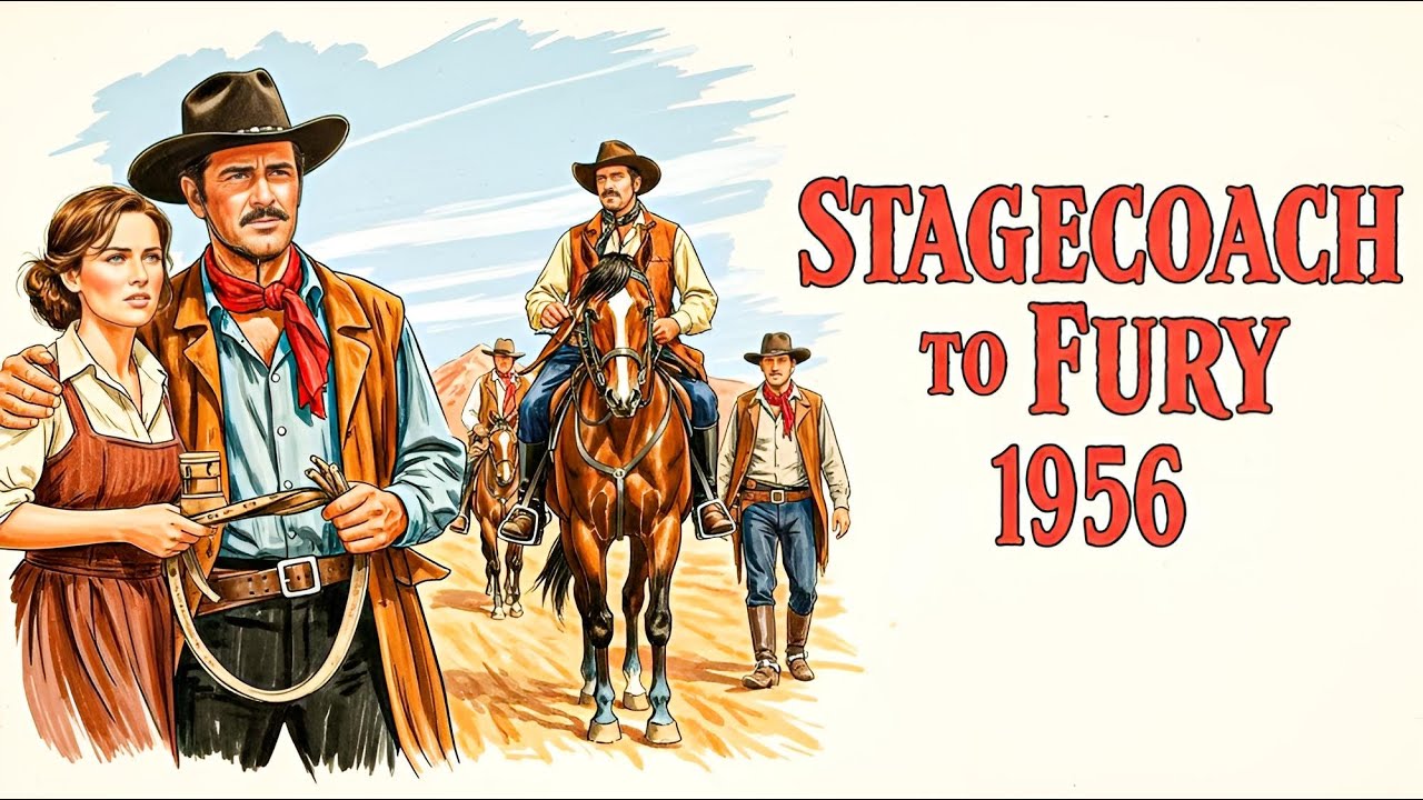 Stagecoach to Fury | Forrest Tucker Western Movie | Classic Full Movie