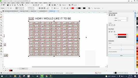 Corel Draw Tips & Tricks Cut line around a LOT of items all at once