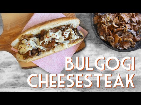 VEGAN BULGOGI CHEESESTEAK • Easy Seitan & Cheeze Recipe