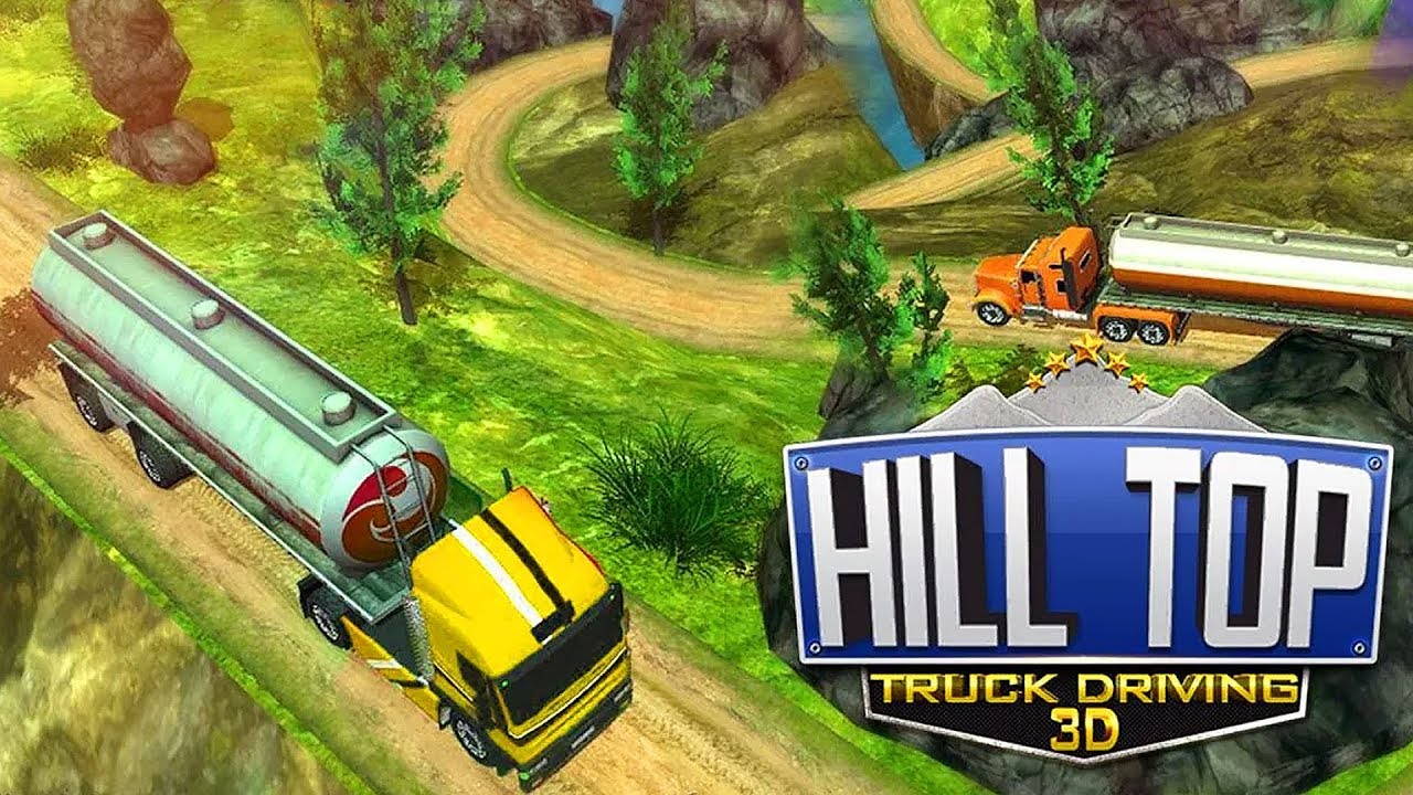 video to gif Hill Top Truck Driving 3D Gameplay