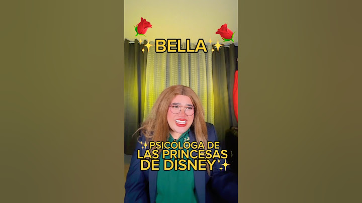 PSICOLOGA DE LAS PRINCESAS DE DISNEY #shorts