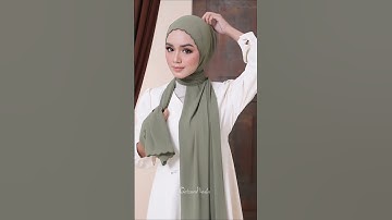 SHAWL Tutorial | Cara Pakai Tudung Shawl Gaya Simple & Elegan