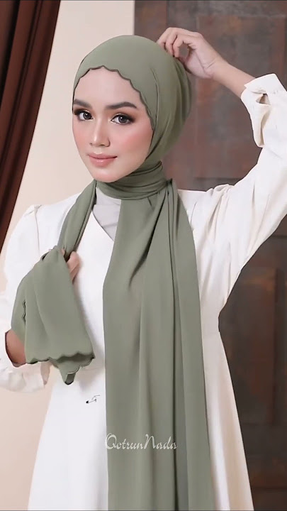 SHAWL Tutorial | Cara Pakai Tudung Shawl Gaya Simple & Elegan