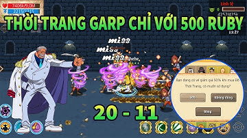 Hải tặc tí hon: Sự trở lại thời trang garp với giá 500 ruby up với pk max ngon