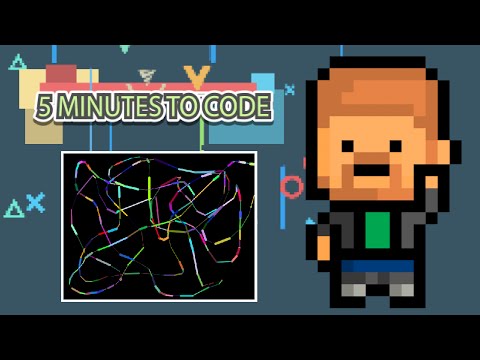 5 Minutes to Code: Computer Art 3 "Processing"