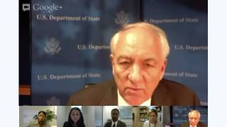 Ambassador Stephen Rapp Google+ Hangout on War Crimes Issues