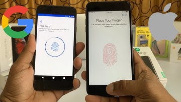 Pixel vs iPhone 7 Plus Fingerprint Scanner Speed Test