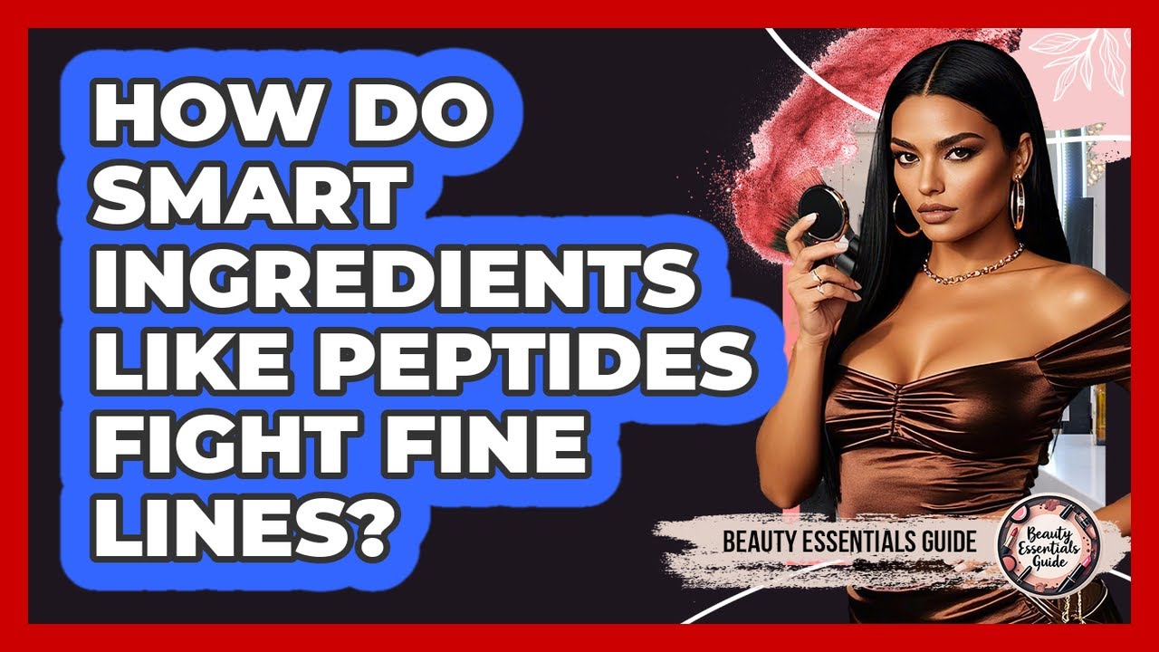 How Do Smart Ingredients Like Peptides Fight Fine Lines? - Beauty Essentials Guide
