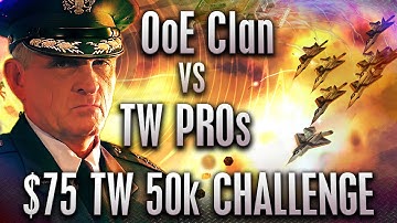 $75 Challenge: Twilight Flame $50k 3vs3 REMATCH! - C&C Generals Zero Hour