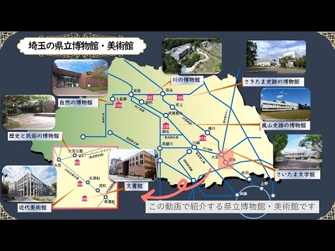 博物館へ行こう】埼玉県立博物館・美術館紹介動画 - YouTube