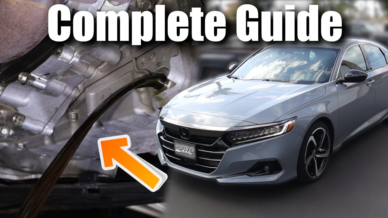 Как заменить трансмиссионную жидкость в Honda Accord 2017–2022 годов — ПОЛНОЕ РУКОВОДСТВО