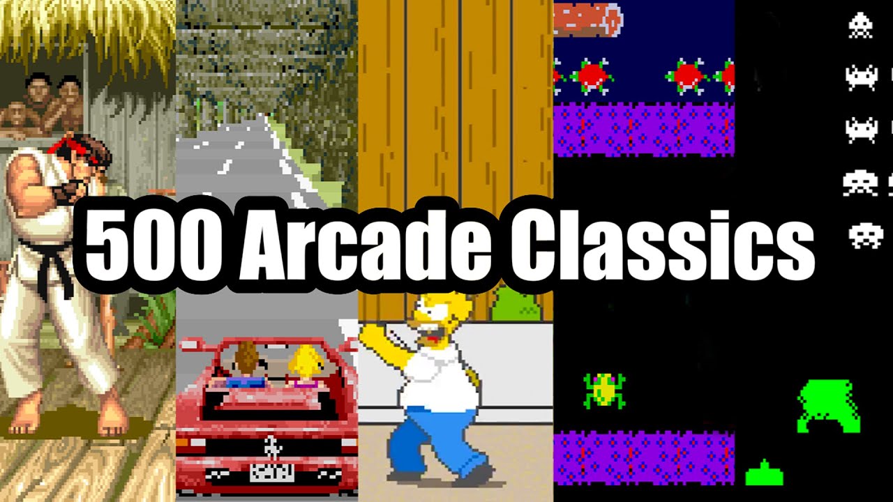 The Great Arcade Journey – 500 Arcade Classics
