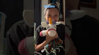 Completed first Unicorn lovey