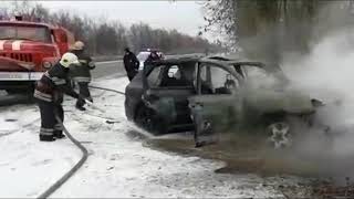 Тростянецький Район Рятувальники Ліквідували Загоряння Автомобіля