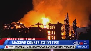 Sugar House Apartment Complex Under Construction Complete Gutted By Overnight Fire