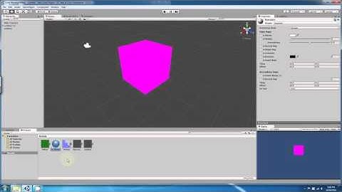 Setting up Materials in Unity (Version 5.3.4f1 )