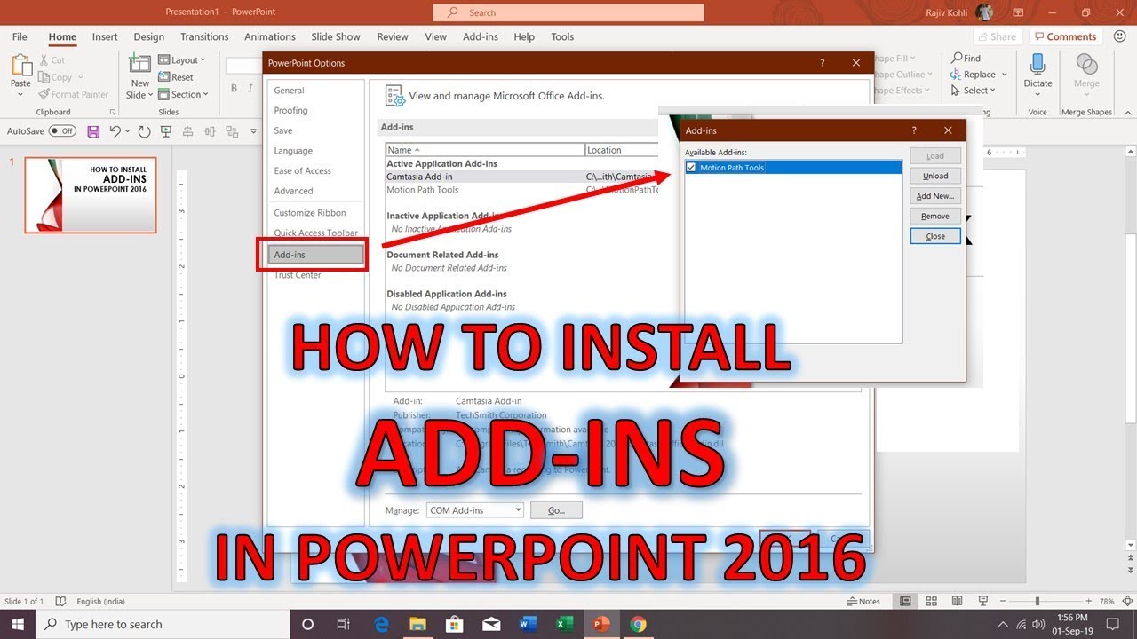 powerpoint presentation add ons