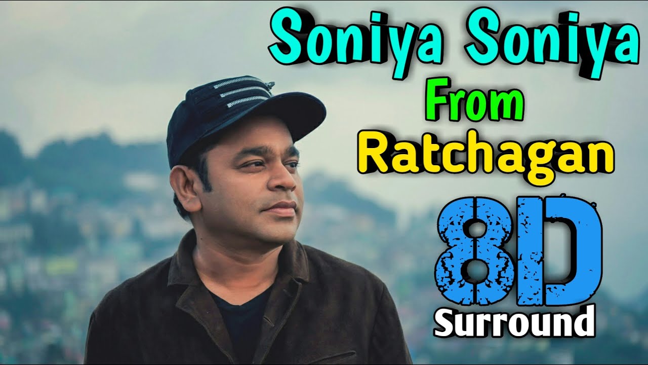 Soniya soniya 8D  Naagarjuna  Sushmitha Sen  A R Rahman  Ratchagan  8D Studio 