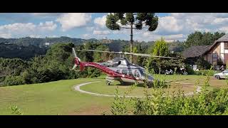 Decolagem... BELL 430 -- PT-YUL -- 2° Perna do dia