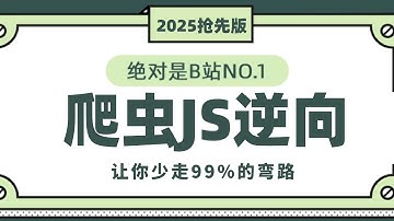 2025年B站最强的Python爬虫进阶教程！，一周学完帮你少走99%弯路！【JS逆向/APP逆向/web逆向/爬虫实战】