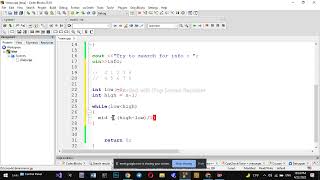 binary search algorithm part 2