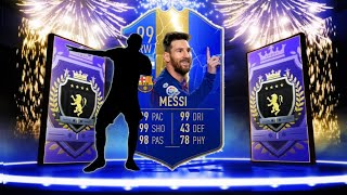 Lionel messi from tots elite 3 fut champs rewards!!!