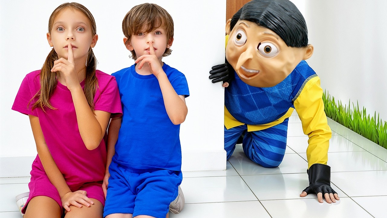 அயலவருடன் நட்பு செய்யும் குழந்தைகள்! பந்தை மீட்கும் முயற்சி 👀