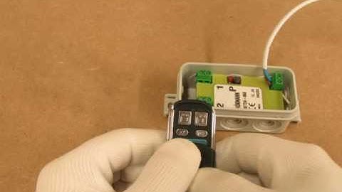 Hormann Receiver Programming