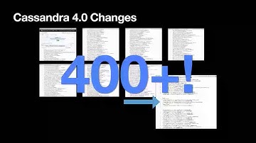 Hidden features of Apache Cassandra 4.0