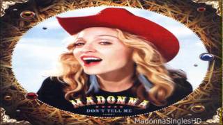 Download Lagu Madonna - Don't Tell Me (Thunderpuss Club Mix) MP3